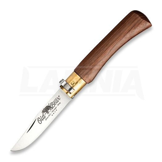 Antonini Old Bear Classic XS folding knife, walnut