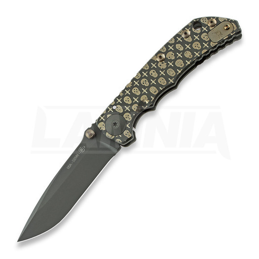 Couteau pliant Spartan Blades Harsey Folder 2020 Special Edition Gilded Skulls
