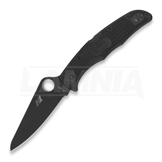 Spyderco Pacific Salt 2 folding knife, black blade C91PBBK2