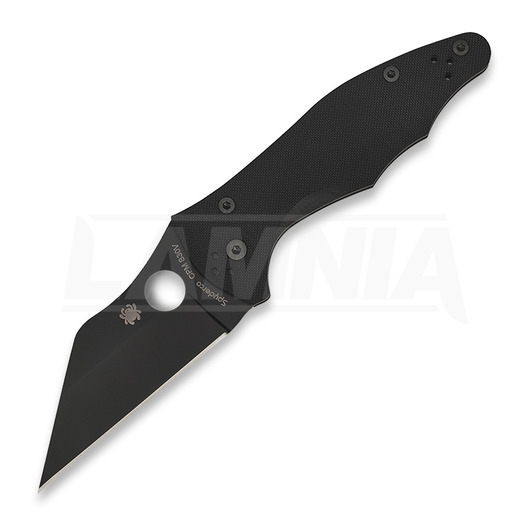 Spyderco Yojimbo 2 folding knife, black blade C85GPBBK2