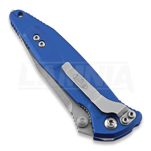 Nóż składany Microtech Socom Elite S/E-M Apocalyptic, niebieska 160-10APBL