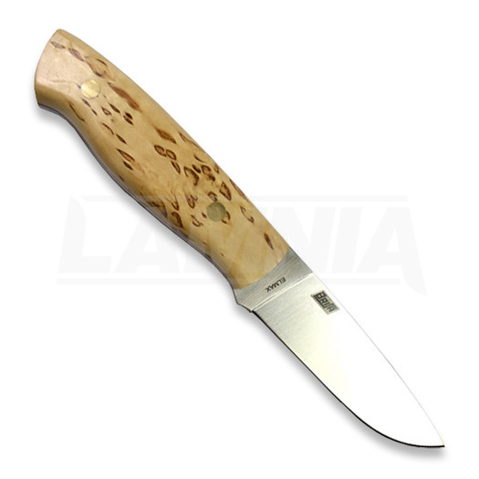 Brisa Trapper 95 kniv, Elmax flat, curly birch
