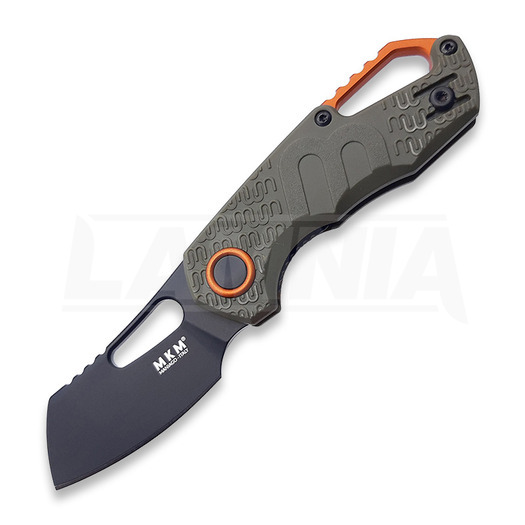 MKM Knives Isonzo Cleaver folding knife, olive drab MKFX03-2PGO