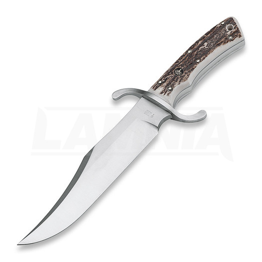 Böker Bowie N690 Stag knife 121547HH