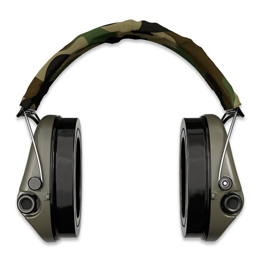 Sordin Supreme Pro X Led earmuffs, green/camo 75302-X-07-S