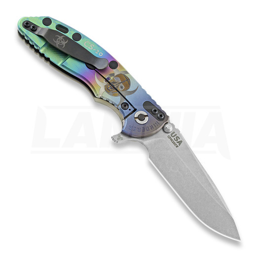 Couteau pliant Hinderer XM-18 3.5 Tri-Way Spearpoint Containment Series