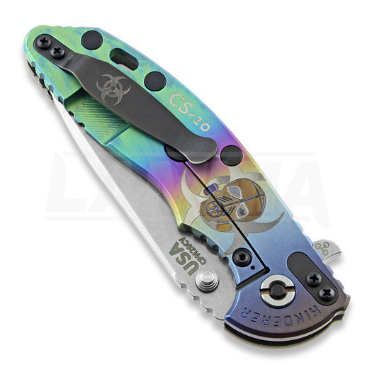 Couteau pliant Hinderer XM-18 3.5 Tri-Way Spearpoint Containment Series
