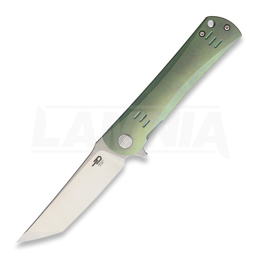 Bestech Kendo Titanium folding knife, green 903E
