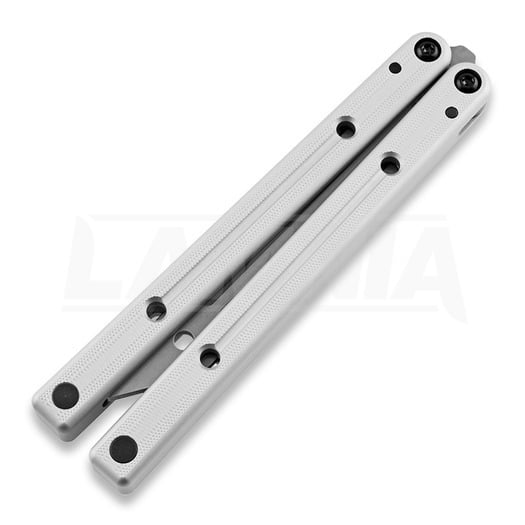 Balisong trainer Squid Industries Squidtrainer V3.5, silver