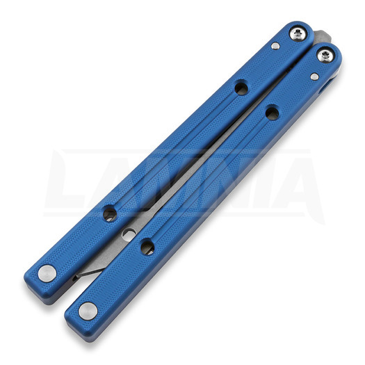 Squid Industries Squidtrainer V3.5 balisong trainer, kék