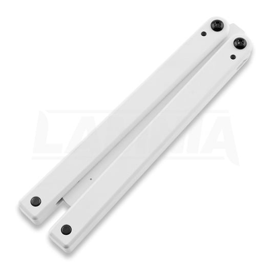 Squid Industries Squiddy balisong trainer, white | Lamnia