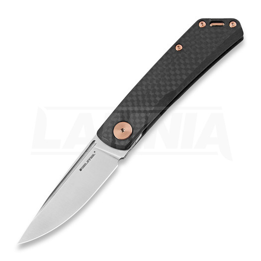 RealSteel Luna Premium 折り畳みナイフ, carbon fiber 7005