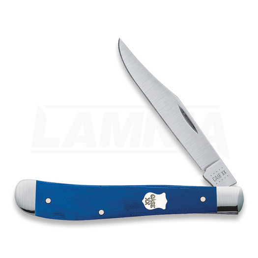 Case Cutlery Slimeline Trapper Blue G10 pocket knife 16746