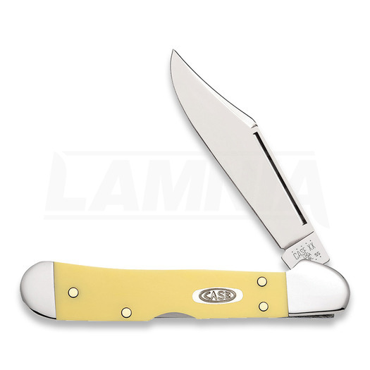 Case Cutlery Mini Copperlock Yellow Syn pocket knife 30116