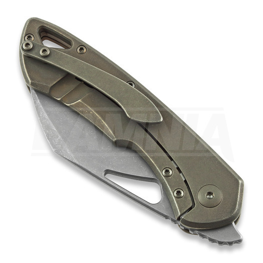 Olamic Cutlery WhipperSnapper WS214-S vouwmes, sheepsfoot