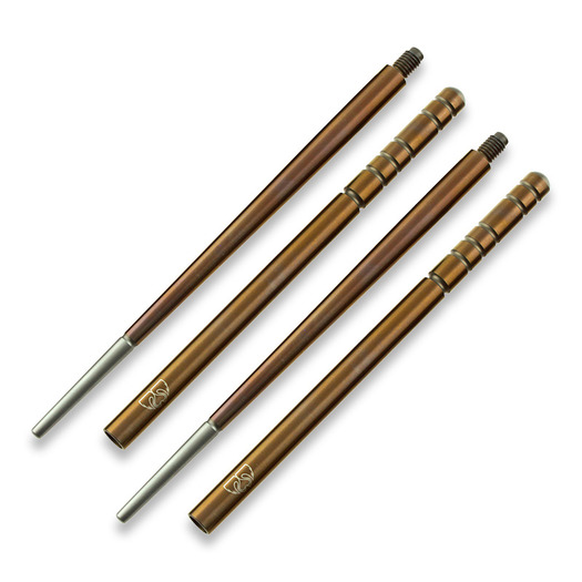 Due Cigni Titanium Chopsticks, bronze