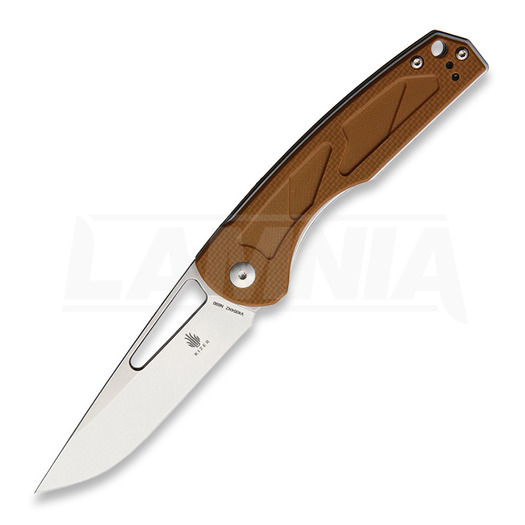 Kizer Cutlery Yukon folding knife, brown