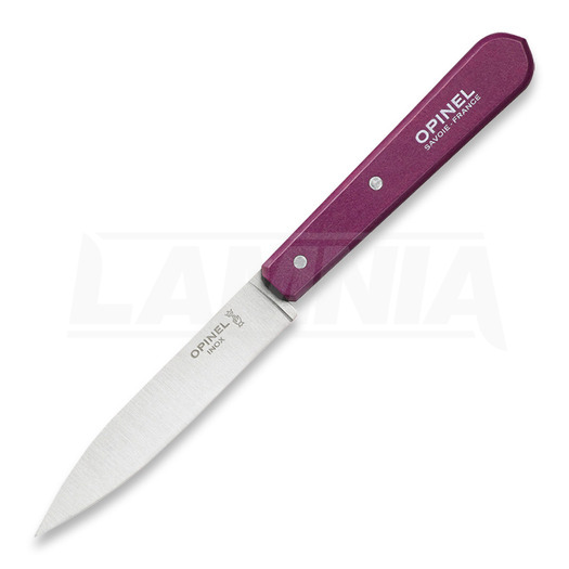 Opinel No 112 Paring Knife, burgundy