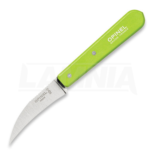 Opinel No 114 Vegetable Knife, green