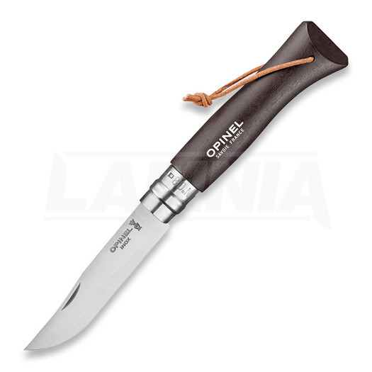 Складной нож Opinel No 8, hornbeam, коричневый