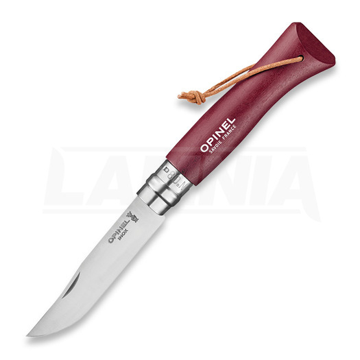 Складной нож Opinel No 8 Folder, burgundy