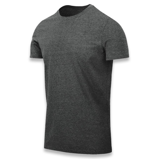 Helikon-Tex Slim 티셔츠, melange black-grey TS-TSS-CC-M1