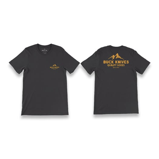 T-shirt Buck Quality Goods Logo