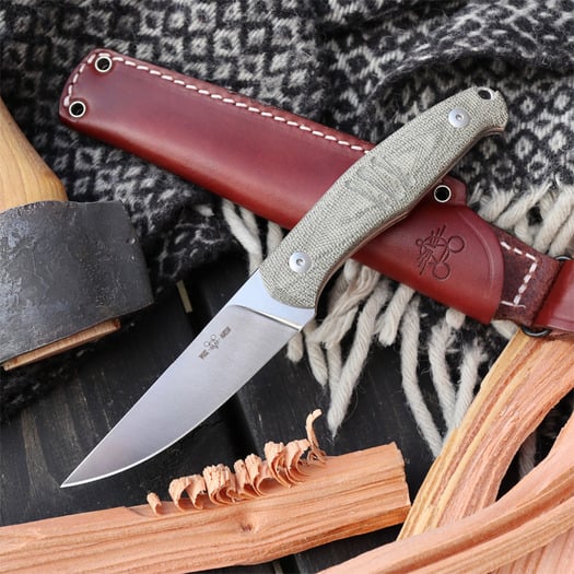 GiantMouse GMF2-FF Fixed Blade mes