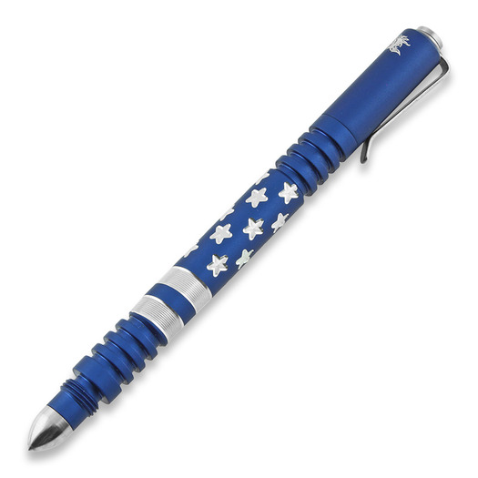 Hinderer Investigator Pen Stars and Stripes taktinis rašiklis, matte blue