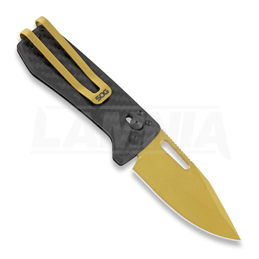 Nóż składany SOG Ultra XR Carbon Fiber Gold SOG-12-63-02-57