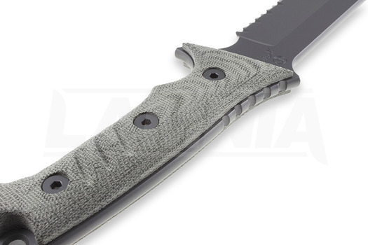 Μαχαίρι Chris Reeve Pacific, μαύρο, πριονωτή λάμα PAC-1001