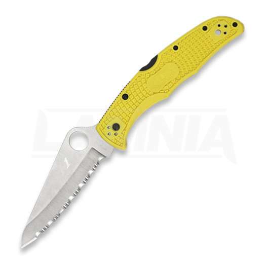 Spyderco Pacific Salt 2 folding knife, SpyderEdge, yellow C91SYL2