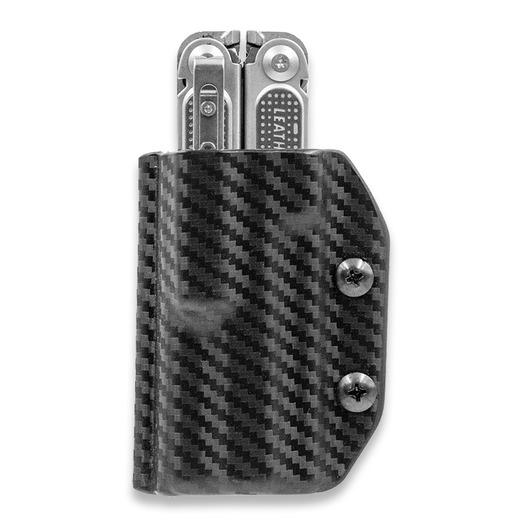 Clip & Carry Leatherman Free P4 Sheath, carbon fiber pattern