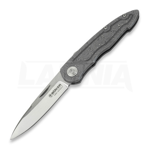 Böker Special Run Merlin Damascus folding knife 113622DAM