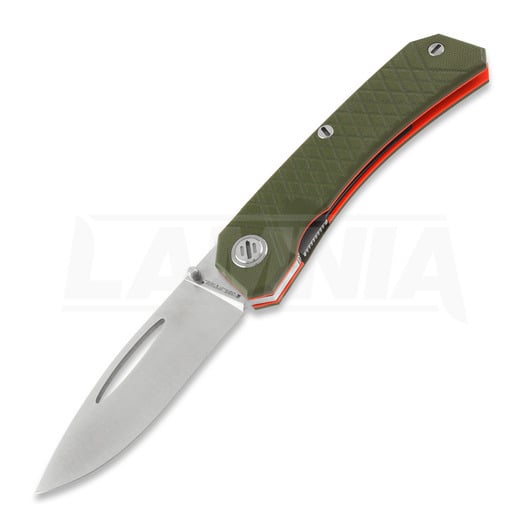 RealSteel Akuma folding knife, olive drab 9112