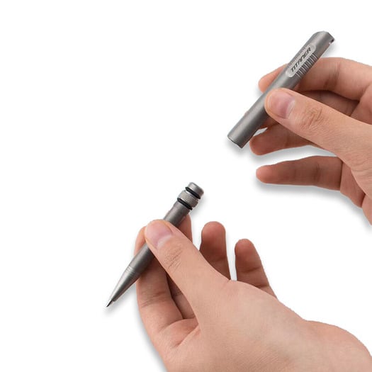 Titaner Titanium Keychain Folding Pen, Satin