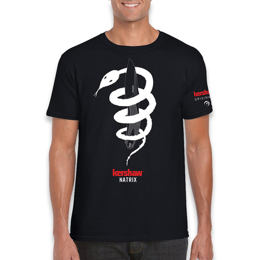 Kershaw Natrix t-shirt, zwart