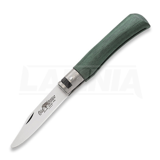 Antonini Old Bear Junior folding knife, green