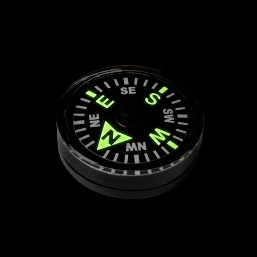 Helikon-Tex Button Compass Large, ดำ KS-BCL-AT-01