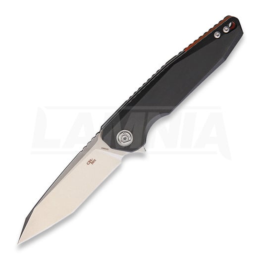 Couteau pliant CH Knives Practical Tanto G10, noir