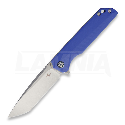 CH Knives Extended Tanto folding knife, blue