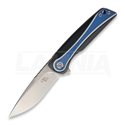 CH Knives Unique foldekniv, black/blue