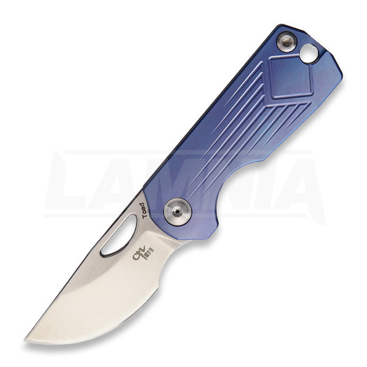CH Knives Toad Slip Joint folding knife, blue