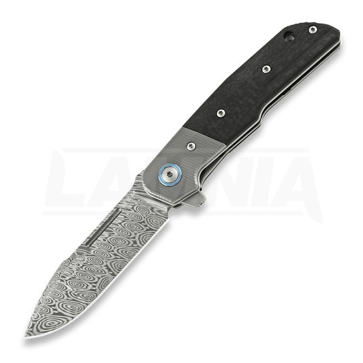 MKM Knives Clap Damascus Limited Edition folding knife MKLS01-D