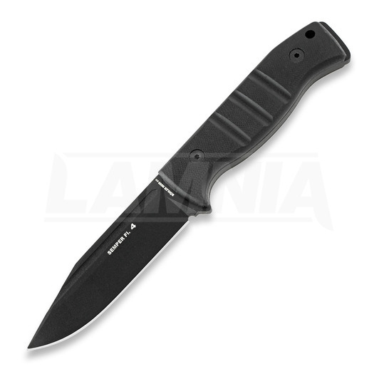 Nieto Semper FI 4 kniv, sort 131-N