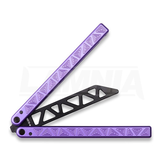 Cvičné nož motýlek Glidr Original 4 Dragon Purple