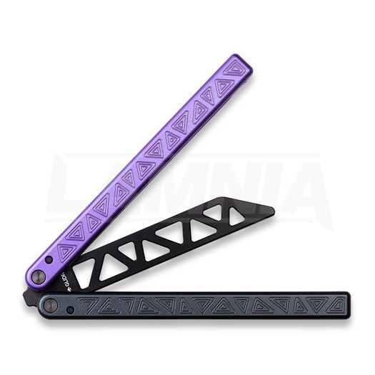 Glidr Original 4 Purple Rain balisong träningsknivar