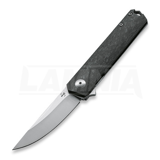 Böker Plus Kwaiken Compact Flipper Marble Carbon folding knife 01BO231
