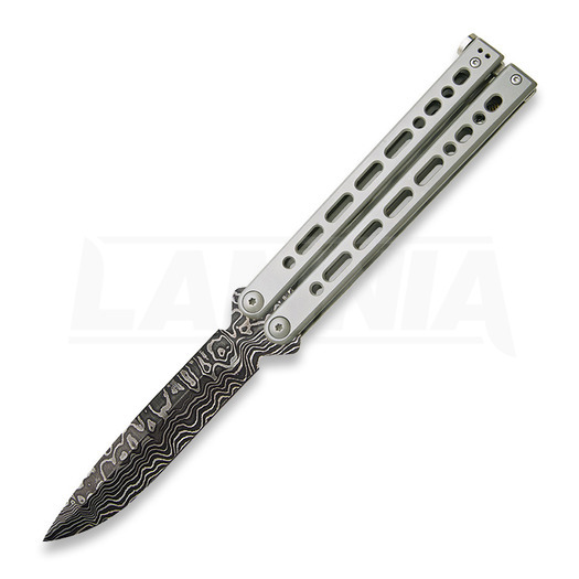 Balisong Bear Ops Bear Song VIII Spear Point, cinza