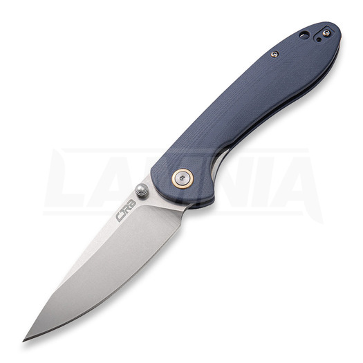 CJRB Feldspar folding knife, blue/gray
